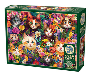 Cobble Hill Puzzle: Blooming Whiskers | 1000 Piece