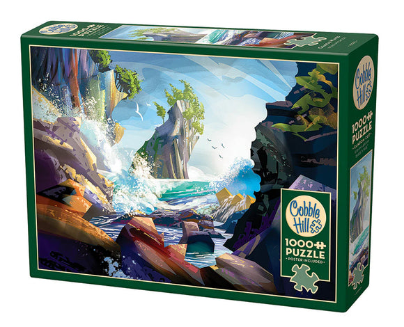 Cobble Hill Puzzle: Coastal Waves | 1000 Piece
