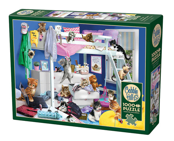 Cobble Hill Puzzle: Kitten Slumber Party | 1000 Piece