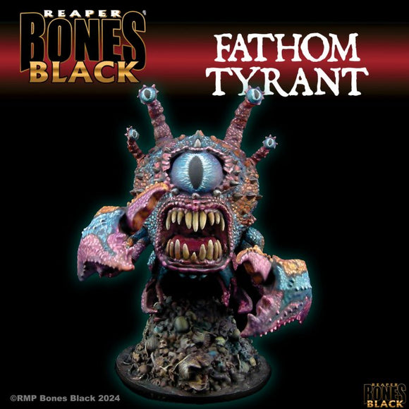 Reaper Bones Black - Fathom Tyrant Bones Black Deluxe Boxed Set - 44185