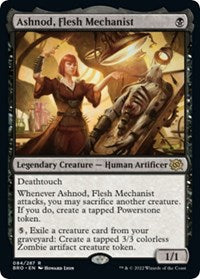 Magic: The Gathering Single - The Brothers' War - Ashnod, Flesh Mechanist - RARE/084 - Lightly Played