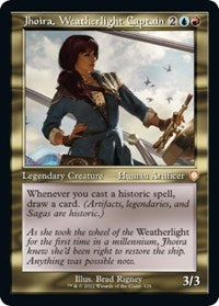 Magic: The Gathering Single - Commander: The Brothers' War - Jhoira, Weatherlight Captain (Retro Frame) - Mythic/126 - Lightly Played