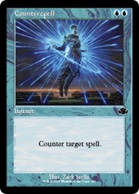 Magic: The Gathering Single - Dominaria Remastered - Counterspell  (Retro Frame) - Common/281 Lightly Played