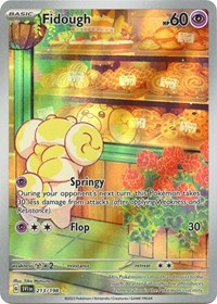 Pokemon Singles - SV01: Scarlet & Violet Base Set - Fidough - 213/198 - Illustration  Rare/213 -  Lightly Played