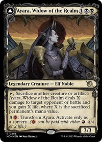 Magic: The Gathering Single - March of the Machine - Ayara, Widow of the Realm (Showcase) - Rare/0296 - Lightly Played