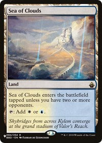 Magic: The Gathering Single - The List - Sea of Clouds - Rare/084 - Lightly Played