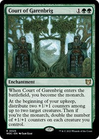 Magic: The Gathering Single - Commander: Wilds of Eldraine - Court of Garenbrig - Rare/0025 - Lightly Played