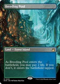 Magic: The Gathering - Ravnica Remastered - Breeding Pool (Borderless) - Rare/0293 - Lightly Played