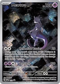 Pokemon Singles - SV: Scarlet & Violet Promo Cards - Mewtwo - 052 - Promo/052 -  Lightly Played (Copy)