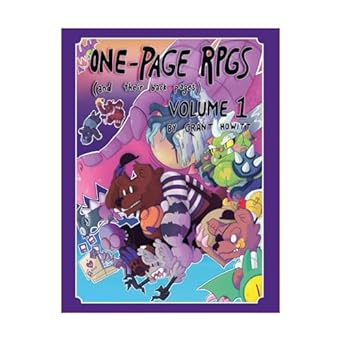 One Page Games Volume 1