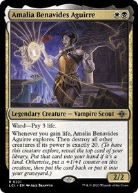 Magic: The Gathering Single - The Lost Caverns of Ixalan - Amalia Benavides Aguirre - Rare/0221 - FOIL Lightly Played
