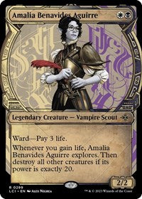 Magic: The Gathering Single - The Lost Caverns of Ixalan - Amalia Benavides Aguirre (Showcase)- Rare/0299 - Lightly Played