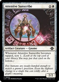 Magic: The Gathering Single - The Lost Caverns of Ixalan - Attentive Sunscribe - Common/0004 - Lightly Played