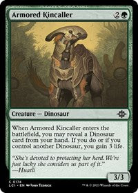 Magic: The Gathering Single - The Lost Caverns of Ixalan - Armored Kincaller - Common/0174 - FOIL Lightly Played