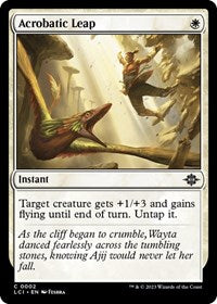 Magic: The Gathering - The Lost Caverns of Ixalan - Acrobatic Leap - Common/0002 - Lightly Played