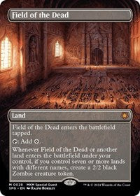 Magic: The Gathering Single - Special Guests - Field of the Dead (Borderless) - FOIL Mythic/0028 - Lightly Played