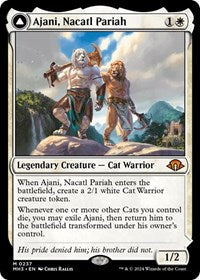 Magic: The Gathering Single - Modern Horizons 3 - Ajani, Nacatl Pariah - Mythic/0237 - Lightly Played