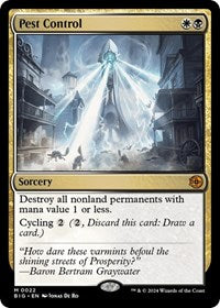 Magic: The Gathering Single - Outlaws of Thunder Junction: The Big Score - Pest Control - Mythic/0022 - Lightly Played
