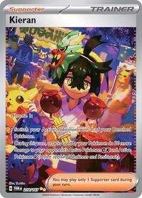 Pokemon Singles - SV06: Twilight Masquerade - Kieran - 218/167 - Special Illustration Rare/218 - Lightly Played