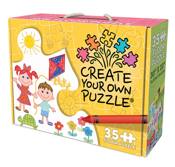 Create Your Own Floor Puzzle (35pc Floor Rope Handle)