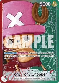 One Piece Card Game Single - Two Legends - Tony Tony.Chopper (001) (Parallel) - Leader/OP08-001 - Lightly Played