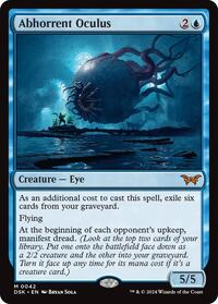 Magic: The Gathering Single - Duskmourn: House of Horror - Abhorrent Oculus - Mythic/0042 Lightly Played