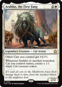 Magic: The Gathering Single - Foundations - Arahbo, the First Fang - RARE/0002 - Lightly Played