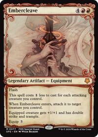 Magic: The Gathering Single - Special Guests - Embercleave (Showcase) - Mythic/0077 - Lightly Played