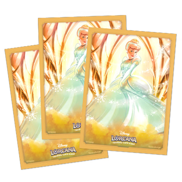 Card Sleeves: Disney Lorcana- Archazia's Island- Cinderella (65ct)