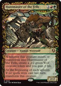 Magic: The Gathering Single - Innistrad Remastered - Huntmaster of the Fells (Showcase) - FOIL Rare/0325 - Lightly Played