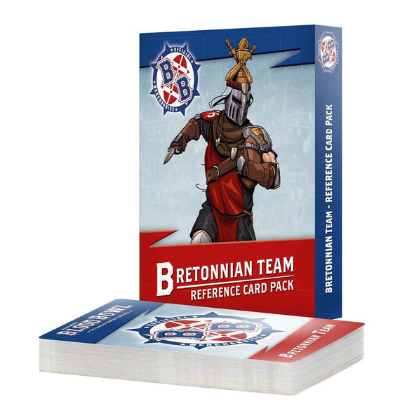 Warhammer Fantasy - Blood Bowl Bretonnian Team Reference Card Pack