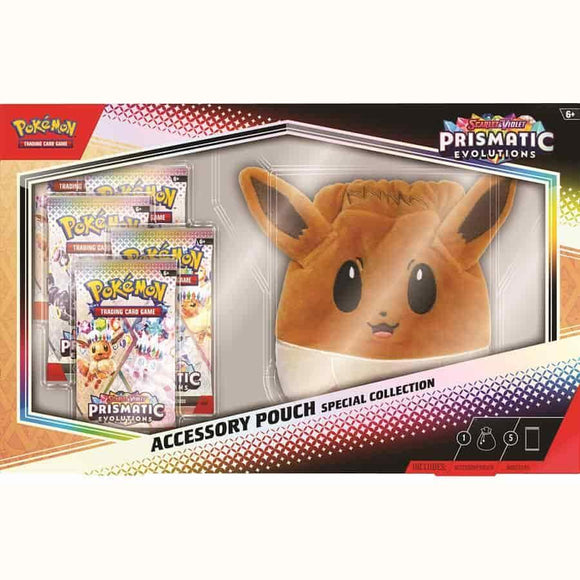 Pokemon TCG: Prismatic Evolutions Accessory Pouch Special Collection - SV: Prismatic Evolutions