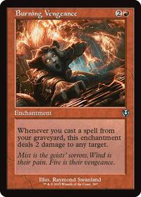 Magic: The Gathering Single - Innistrad Remastered - Burning Vengeance (Retro Frame) - Uncommon/0397 - Lightly Played