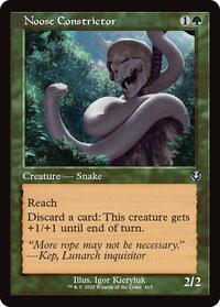 Magic: The Gathering Single - Innistrad Remastered - Noose Constrictor (Retro Frame) - FOIL Uncommon/0415 - Lightly Played