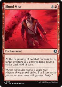 Magic: The Gathering Single - Innistrad Remastered - Blood Mist - FOIL Uncommon/0143 - Lightly Played