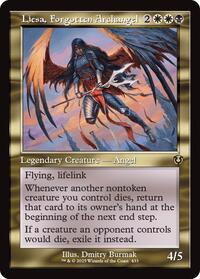 Magic: The Gathering Single - Innistrad Remastered - Liesa, Forgotten Archangel (Retro Frame) - FOIL Rare/0475 - Lightly Played