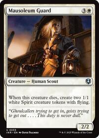 Magic: The Gathering Single - Innistrad Remastered - Mausoleum Guard - FOIL Uncommon/0033 - Lightly Played