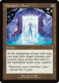 Magic: The Gathering Single - Innistrad Remastered - Conjurer's Closet (Retro Frame) - Rare/0441 - Lightly Played