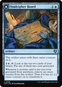 Magic: The Gathering Single - Innistrad Remastered - Soulcipher Board - FOIL Uncommon/0085 - Lightly Played