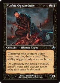 Magic: The Gathering Single - Innistrad Remastered - Morbid Opportunist (Retro Frame) - Uncommon/0388 - Lightly Played