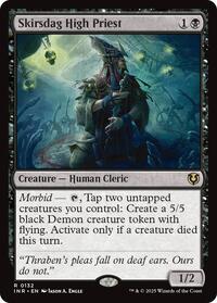 Magic: The Gathering Single - Innistrad Remastered - Skirsdag High Priest - FOIL Rare/0132 - Lightly Played