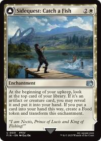 Magic: The Gathering Single - Final Fantasy - Sidequest: Catch a Fish - FOIL Uncommon/0031 - Lightly Played