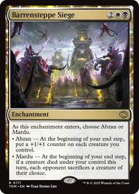 Magic: The Gathering Single - Tarkir: Dragonstorm - Barrensteppe Siege - FOIL Uncommon/0171 - Lightly Played