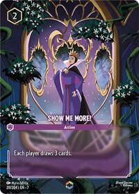 Disney Lorcana Single - Archazia's Island - Show Me More! (Enchanted) - Enchanted/211 - Lightly Played