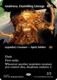 Magic: The Gathering Single - Tarkir: Dragonstorm - Anafenza, Unyielding Lineage (Borderless) - Rare/0327 - Lightly Played
