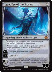 Magic: The Gathering - Tarkir: Dragonstorm - Ugin, Eye of the Storms - Mythic/0001 - Lightly Played