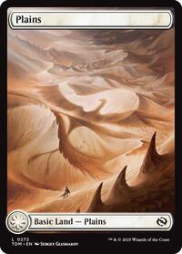 Magic: The Gathering Single - Tarkir: Dragonstorm - Plains (0272) - FOIL Land/0272 - Lightly Played