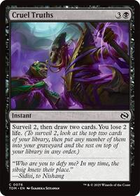 Magic: The Gathering Single - Tarkir: Dragonstorm - Cruel Truths - FOIL Common/0076 - Lightly Played