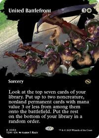 Magic: The Gathering Single - Tarkir: Dragonstorm - United Battlefront (Borderless) - Rare/0330 - Lightly Played
