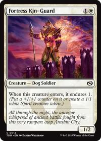Magic: The Gathering Single - Tarkir: Dragonstorm - Fortress Kin-Guard - FOIL Common/0012 - Lightly Played